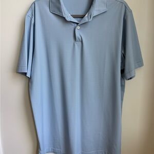 Peter Millar Light Blue Performance Polo